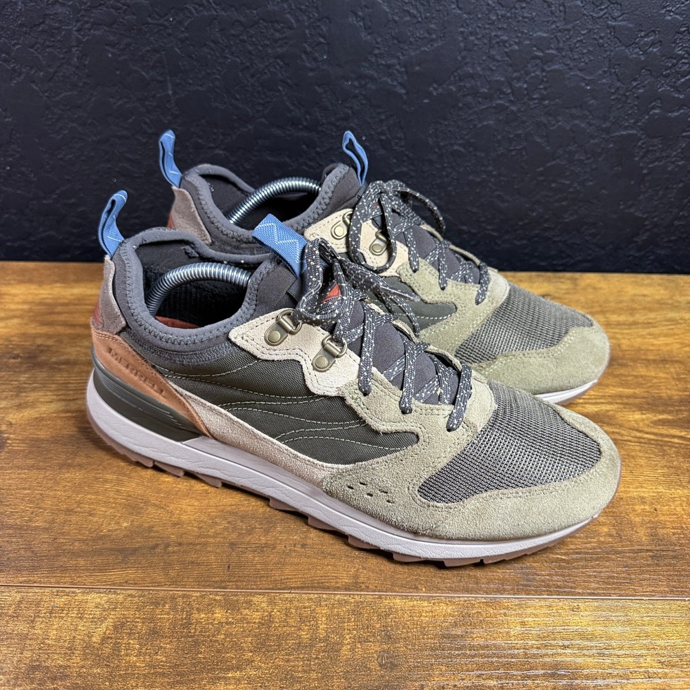 Merrell Alpine 83 Sneaker Recraft J006085 Olive Suede Sneaker Mens 10.5 EU 44.5